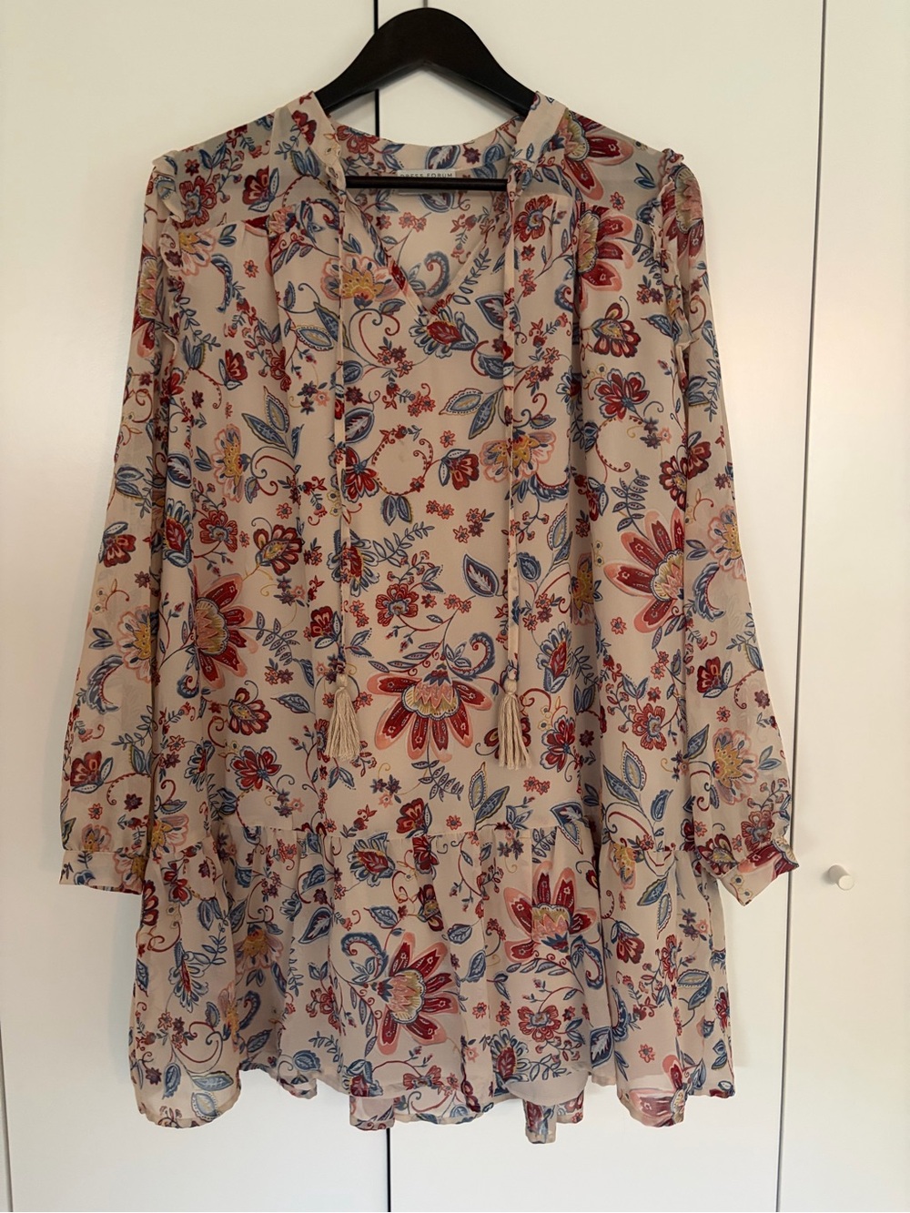 Boho Floral Tiered Dress